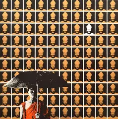 Andrew Wellman, Golden Slumbers, 2007, acrylic on canvas
