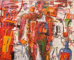 Peter Stephenson, Arena No. 5, 2003, oil on canvas