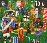 Peter Stephenson, Tribal Fever, 2004, oil on canvas
