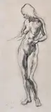 Augustus John, Female Nude