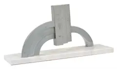 Jock Clutterbuck, Small Lock, 1970, cast alluminium on marble