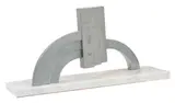 Jock Clutterbuck, Small Lock, 1970, cast alluminium on marble