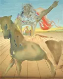 Chevalier Surrealiste (Hommage a Velasquez) by Salvador Dalí, lithograph 72/250, sold Nov 2013
