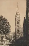Victor Cobb, Scot's Church, Collins Street, Melbourne, 1929, etching 25/85
