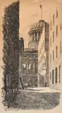 Victor Cobb, The Dome, Supreme Courts, 1935, etching 8/85