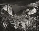 i. Moonrise from Glacier Point, by Ansel Adams, 1959, two silver gelatin prints, sold Dec 2013
