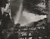 Ansel Adams, i. Merced River, Cliffs, Autumn, Yosemite Valley, California,, 1939, two silver gelatin prints
