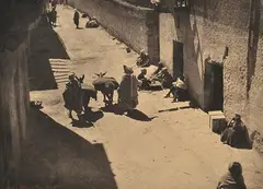 Street in Africa, by Laure Albin Guillot, 1930s, Fresson carbon print, sold Dec 2013