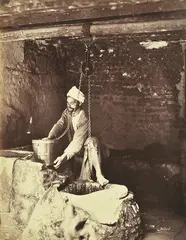 Hippolyte Béchard, i. Untitled (Arabian Tailoring Shop),, circa 1869-75, two albumen prints