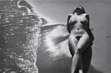 Lucien Clergue, Nude on the beach,