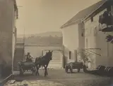 Cecelia Norfolk Eareckson, Farm Courtyard, Austria,, circa 1920, silver gelatin print