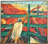 Gil Jamieson, In The Crush, oil on board