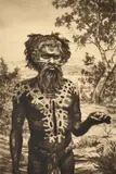 Ernest E. Abbott, Aboriginal Man, circa 1930, etching