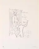 Jean Cocteau, Festival de Musique, 1956, lithograph 140/150