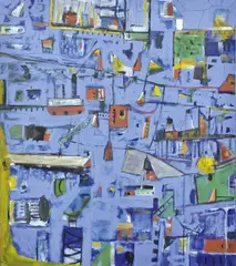 Peter Ferguson, Ship Shapes, 1996, oil on canvas