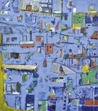 Peter Ferguson, Ship Shapes, 1996, oil on canvas
