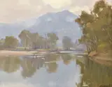 Ernest Buckmaster, Morning, Murray River