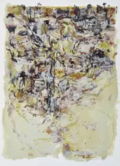 David Rankin, Bush Scrub, 1986, oil on paper