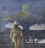 Lawrence Daws, Seated Nude