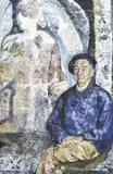 Judy Cassab, Portrait of Charles Blackman, 1994, mixed media on canvas
