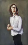 Tom Thompson by Garry Shead, 1993, oil on board, sold Dec 2013