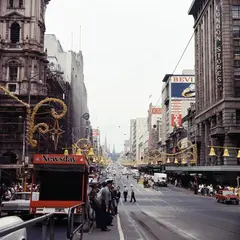 Angus O'Callaghan, Christmas, Melbourne, archival print on rag paper 1/15