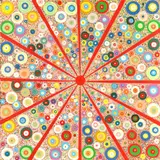 Harold Sacks, Splash of Spring, acrylic on canvas