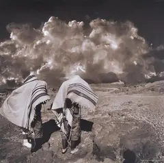 Emmanuel T. Santos, Shema, Masada, Israel, 2009, print on archival canvas A/E