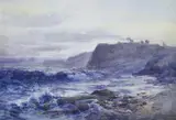 Arthur Merric Boyd Senior, Cape Schanck 190?, watercolour