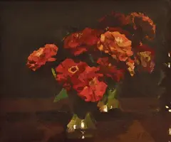 Justus Jorgensen, Still Life, oil on canvas on board