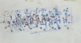 Roger Kemp, Study for Painting
