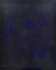 Lindy Lee, Resurrecting the Light, 1988, oil and wax on canvas