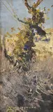 Arthur Streeton, Hillside Tree