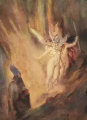 Norman Lindsay, The Warriors, watercolour