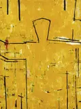 Graham Fransella, Dune Figure, 2002, oil on canvas