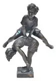 David Bromley, Leap Frog Study, cast bronze