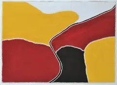 Freddie Timms, Untitled, 1996, acrylic on paper