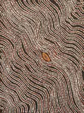 Lloyd Kwilla, Kulyayi Waterhole - Bushfire, 2004, acrylic on canvas