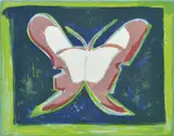 Alice's Feet by Charles Blackman, screenprint 16/75, sold Aug 2013