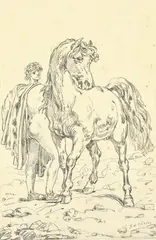Giorgio de Chirico, Castore, from I Cavalli, 1948, lithograph 11/94