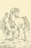 Castore, from I Cavalli by Giorgio de Chirico, 1948, lithograph 11/94, sold Aug 2013
