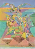 Jacques Villon, l'Aigle, lithograph 46/150