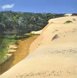 David Rose, First Creek Fraser Island, 1988, screenprint 56/80