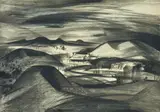 Kenneth Jack, The Gold Country, lithograph 4/30