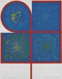 David Rose, Game IX, 1970, screenprint 20/22