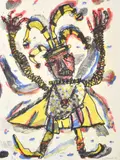 David Larwill, Rigoletto, 1988, lithograph A/P X