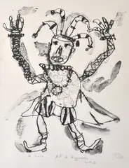 Rigoletto by David Larwill, lithograph, sold May 2013