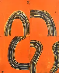 Graham Fransella, Tracks, four plate etching A/P