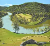 David Rose, Mangrove Creek, 1984, screenprint 16/75