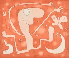 Michael Leunig, Simply This:, etching 80/85